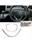 Paslanmaz Çelik Direksiyon Paneli Dekorasyon Trim Araba Stil Kapağı Çıkartma Honda Freed Gb5 6 7 8 2016+ (Yurt Dışından) 2