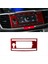 Honda Accord 2013-2017 Için Kırmızı Karbon Fiber Merkez Konsol Paneli Kapak Döşeme Tip A (Yurt Dışından) 4