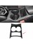 Abs Karbon Fiber Ön Koltuk Merkezi Kontrol Su Şişesi Kupası Tutucu Kapak Nissan Qashqai Için Trim J11 2014 - 2020 (Yurt Dışından) 2