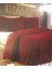 Diamond Kürk Comforter 3 Parça Set Bordo 1