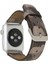 Apple Watch Uyumlu Deri Kordon 42-44-45MM Kamuflaj Bej 2