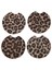 4pcs 2 56 Inç Leopar Araba Şımarıkları Içecekler Için Araba Kupası Pad Mat Oturma Odası Mutfak Ofisi Araba ve Mobilyaları Korumak Için Mutfak Ofisi (Yurt Dışından) 2