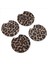4pcs 2 56 Inç Leopar Araba Şımarıkları Içecekler Için Araba Kupası Pad Mat Oturma Odası Mutfak Ofisi Araba ve Mobilyaları Korumak Için Mutfak Ofisi (Yurt Dışından) 3