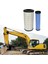 Hava Filtre Elemanları 600-185-3100 Komatsu Exkavator Için 600185310 PC200-7 PC200-8 PC228US (Yurt Dışından) 5