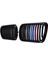 Araba Parlak Siyah Ön Başlıklı Böbrek Izgara Mesh Sport Racing Izgaraları Bmw For-Bmw E36 M3 3 Serisi 1997-1999 M-Color (Yurt Dışından) 4