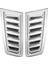 Araba Ön Motor Kaput Bonnet Hood Hood Air Outlet Ford Focus Için Evrensel Mk2 St Mustang Chrome Için Fiesta Için (Yurt Dışından) 1
