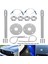 Evrensel Mount Bonnet Hood Pin Kilit Mandal Kiti Yarış Spor Araba Alaşım Gümüş (Yurt Dışından) 2