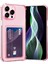 Apple iPhone 16 Pro Max Kılıf Kartlıklı Anti Şok Korumalı Şeffaf Silikon 1