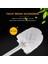 Yedek Yedek Banyo Aksesuarı Düz Plastik Tuvalet Temizlik Fırçaları Baş Tutucular Beyaz (2x Beyaz Kafalar) (Yurt Dışından) 2