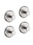 4pcs Drill No-Drıll Hooks Durma Hocks Banyo Cam Kapı Duvar 304 Giysiler Kanca Hook Banyo Havlu Giysileri, Gümüş (Yurt Dışından) 1