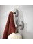 4pcs Drill No-Drıll Hooks Durma Hocks Banyo Cam Kapı Duvar 304 Giysiler Kanca Hook Banyo Havlu Giysileri, Gümüş (Yurt Dışından) 4