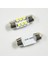 2 Pcs 31MM Beyaz 3528 Smd 6 LED Festoon Dome Haritası Işığı DE3175 DE3021 Araç Için Puslum (Yurt Dışından) 2