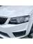 Araba Ön Far Kapağı Kafa Işık Lambası Göz Kapağı Kaş Trim Abs Skoda Octavia Mk3 2015-2017 Karbon Fiber (Yurt Dışından) 2