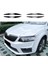 Araba Ön Far Kapağı Kafa Işık Lambası Göz Kapağı Kaş Trim Abs Skoda Octavia Mk3 2015-2017 Karbon Fiber (Yurt Dışından) 3