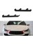 Ön Tampon Sol Sağ Plaka Braketi Maserati Ghibli M157 2014-2020 670011292 670011291 Için Parlak Siyah Trim Tutucu (Yurt Dışından) 2