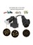2x Çekme Adaptörü 13 Fiş Pimi 7 Pin 12N+12S Soket Towbar Elektrik Dönüşüm Adaptörü Römork Kamyonu Keravan (Yurt Dışından) 2