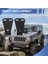 Jeep Wrangler Için Asansör Kriko Monte Monte Montaj Başlık Braketi Jack 1944-1986 / Yj 1987-1995 / Tj 1997-2006 (Çift Siyah) (Yurt Dışından) 5