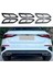 Audi A3 8y S Hat Sportback Sedan 2021+ A Için Araba Kuyruk Boğaz Trim Çerçeve Egzoz Boru Dış Aksesuarları (Yurt Dışından) 5
