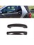 Mercedes Için 4x Benz Smart 451 Fortwo 2009-2015 Karbon Fiber Araba Dış Kapı Kolu Kapak Trim Dekor Sticker (Yurt Dışından) 2