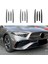Gümüş Kaplama Ön Tamponlar Dudak Ön Izgara Döşeme Benz A Sınıfı W177 A180 2023+ Amg 2018+ Araba Spoiler Sticker (Yurt Dışından) 2