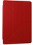 CPT83 Samsung Galaxy Tab A9 Kılıf Kalemlikli Mars Tablet Kılıfı - Kırmızı 1
