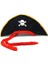 Karayip Korsanları Kaptan Jack Kumaş Korsan Şapkası Yetişkin 1