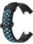 CPT83 Xiaomi Redmi Watch 2 Spor Delikli Kordon - Siyah-Mavi 3