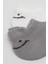 Nessiworld 2'li Sneakers Smile Penye Çorap BS20106 Gri Ekru 3