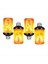 4pcs LED Alev Ampuller 4 Mod Titreşen Ampuller E27 Temel Ateş Alev Ampulü Noel Partys Sundurma Ev Dekor (Yurt Dışından) 3