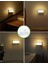 LED Hareket Sensörü Gece Işığı 3000K Stick-On Dolap Işığı Alacakaranlıktan Şafaktan Şafaktan Sensör 3 Paket Beyaz (Yurt Dışından) 2
