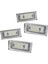 4x 18 LED Numaralı Plaka Plaka Işık Lambası Bmw E46 4dr Sedan 325I 328I 99-03 (Yurt Dışından) 1