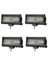 4x 7 Inç 120W Combo LED Ilight Barlar Iş Için Spot Taşkın Kirişini Sürüş Offroad Tekne Araba Traktör Kamyonu 4x4 Suv Atv 12V 24V (Yurt Dışından) 1