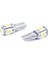 2 × Ampul W5W T10 5 LED Smd Beyaz Xenon Gece Işık Lamba Arabası Odb Anti Hata Kanbus (Yurt Dışından) 1
