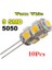 10X G4 5050 Smd 9 LED Işık Sıcak Beyaz Araba Deniz Ampulü (Yurt Dışından) 1