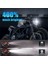 2x 5 75 LED Far Harley Sportster Iron Için Beyaz Halo Drl ile 5-3/4 Motosiklet Far (Yurt Dışından) 1
