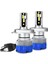 H4 LED Sis Ampulleri Araba Far Kanbus Işığı 50W 5000LM 6000K Serin Beyaz Işık Arabalar Için Drl Yedek (Yurt Dışından) 1