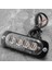 4pcs 4 LED Amber Recovery Flaş Işıkları 12V 24V Turuncu Izgara Arızası Yanıp Sönüyor (Yurt Dışından) 2