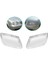 1 Çift Sol+Bora Jetta Mk4 1999-2004 Araba Far Lens Kapağı Far Abajur Ön Işık Kabuk Kapağı (Yurt Dışından) 3