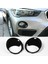 2pcs Parlak Siyah Araba Ön Sis Hafif Lamba Kapağı Döşeme For-Bmw X1 F48 2016-2019 (Yurt Dışından) 2