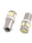 2 x T11 BA9S T4W H6W 1985 363 Smd 5050 5 LED Araba Yan Ampul (Yurt Dışından) 2