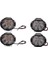 4pcs 6 LED Motosiklet Işık Far Montajı 10W 1000LM Evrensel Scooter Atv Sis Spot Işığı 6000K Beyaz Araba Drl Lamba (Yurt Dışından) 1