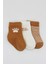 Nessiworld 3'lü Penye Soket Çorap BS10110 Hardal 2