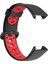 CPT83 Xiaomi Redmi Watch 2 Spor Delikli Kordon - Siyah-Kırmızı 4