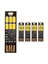 5pcs 6 LED Gece Işığı Soshine USB Güç 1W 5V Dokunmatik Dimmer Sıcak Beyaz Işık Yeni (Yurt Dışından) 1