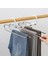 Pantolon Askıları 5 Katman Çok Fonksiyonel Pantolon Raf Kaymaz Giysiler Dolap Depolama Organizatörü Pantolon Etekler Fular (Yurt Dışından) 2