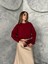Üç Iplik Beli Lastikli Sweat Bordo 6