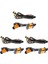 Toyota Tacoma Trd 2016 -2020 Ön Izgara Aydınlatma LED Grille Lights Kit 12 Pc (Amber Shell Sarı Işık) (Yurt Dışından) 1