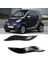 Araba Farlar Kaş Göz Kapağı Döşeme Kapağı Sticker Smart 2003 Karbon Fiber Için Araba Stil Aksesuarları (Yurt Dışından) 2
