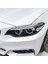 Bmw 2 Serisi F22 F23 2015-2019 Ön Far Kapağı Garnitür Şerit Kaş Kapağı Döşeme Çıkartması Karbon Fiber (Yurt Dışından) 5