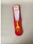 Kuş Ayağı Desenli Unisex Soket Çorap (1 Çift) – Eğlenceli Funny Socks Premium Kırmızı 6